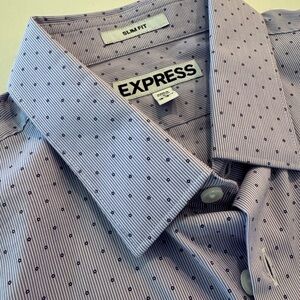 Express Purple Dress Shirt